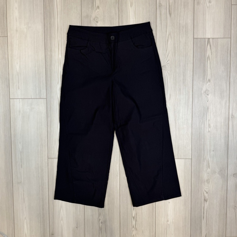 Tribal Navy 12 Pull‎ on Slimming Ankle Pants Stretch Dressy Casual Work Trousers